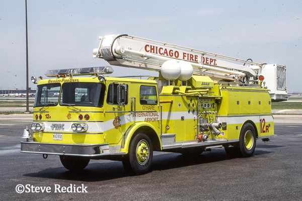 Chicago FD Squad 12 at O'Hare Airport