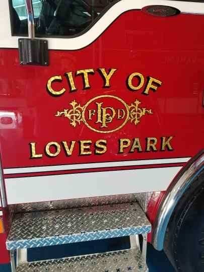 new fire truck for the Loves Park FD