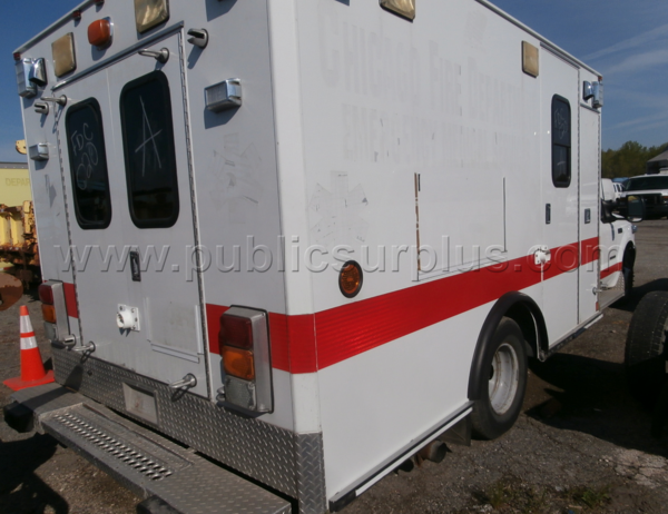 Chicago FD surplus ambulance for aale