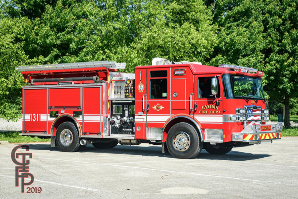 Lyons FD Engine 1311 - 2019 Pierce Enforcer pumper