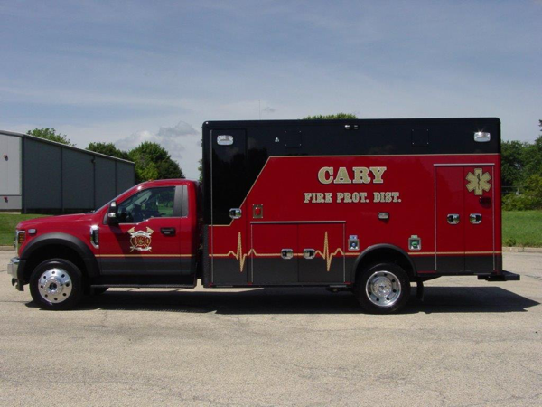 new Cary FPD ambulancew