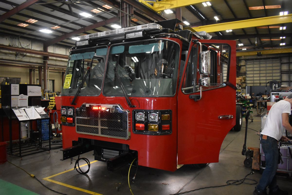 pumper being built by Ferrara for the Troy FPD so H-6535