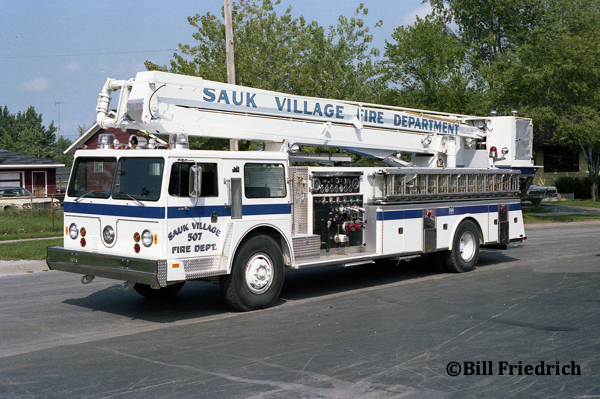 Sauk Village fire department history