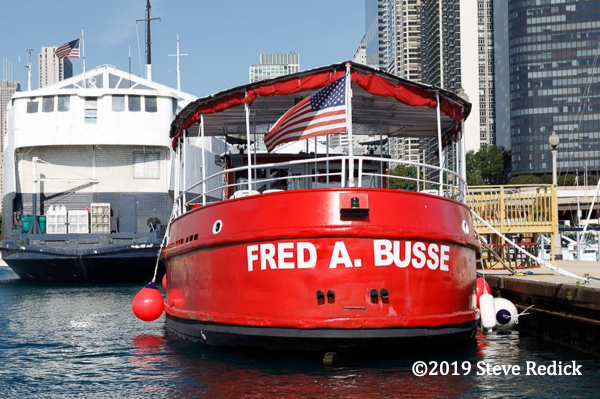 former Chicago FD Fire Boat Fred A Busse Engine 41