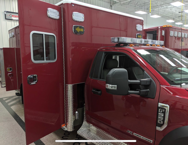 new ambulance for the Westmont FD