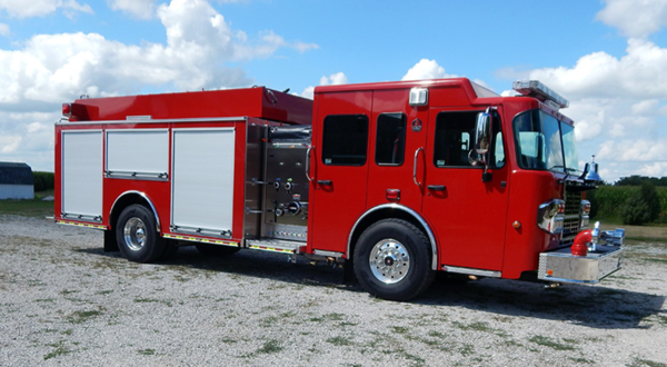 Spartan Metro Star fire engine chassis
