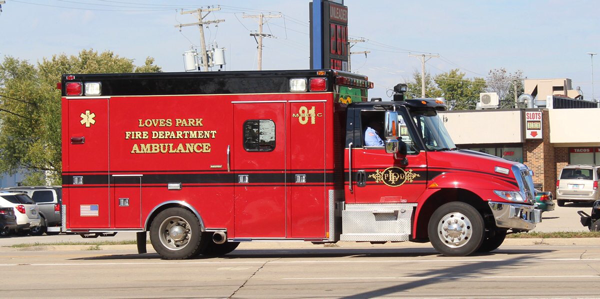 former Downers Grove FD ambulance