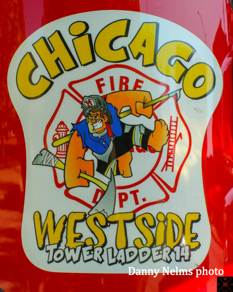 Chicago FD Tower Ladder 14 decal