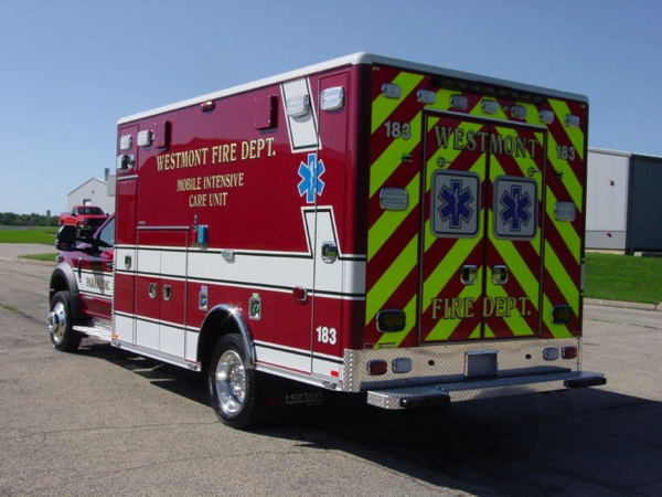 Horton Type I ambulance on Ford F550 chassis