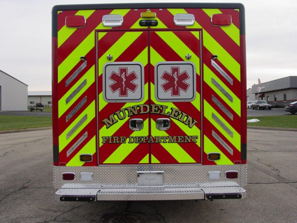 Mundelein Fire Department ambulance