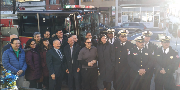 Chicago FD donates fire engine and ambulance to Puerto Rico