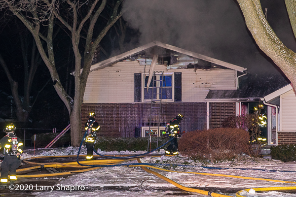 House fire in Arlington Heights 1/14/20