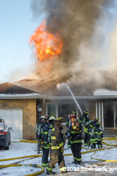 house fire in Lincolnwood IL