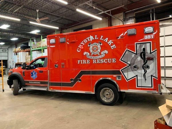 Crystal Lake Fire Rescue Ambulane 351