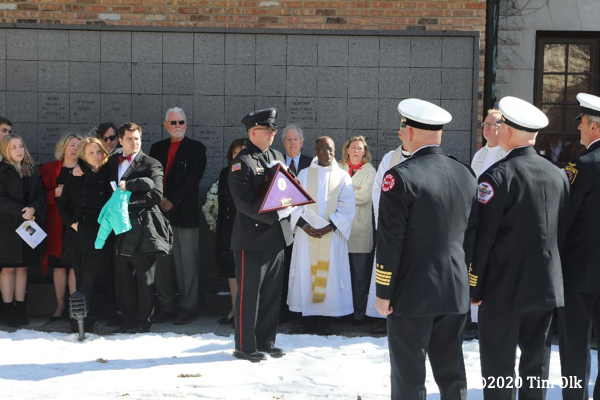 Evanston Fire Department Funeral For Chaplin David Jones