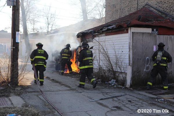 Chicago Firefighters at work