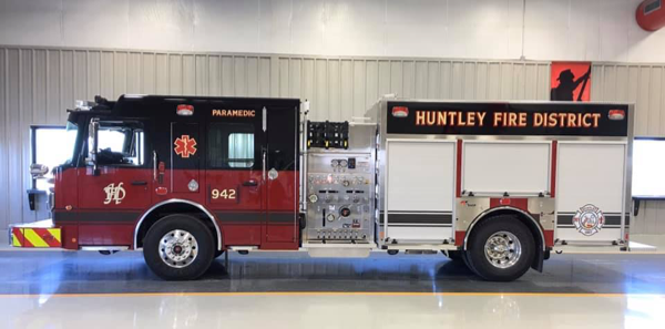 Spartan/Toyne fire engine for the Huntley FPD