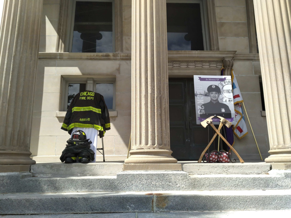 Funeral for Chicago Firefighter Mario Araujo