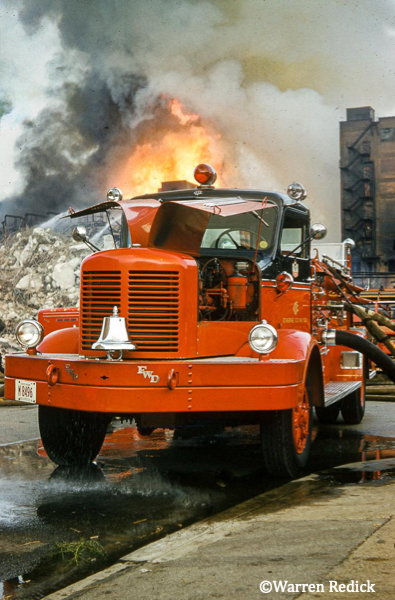 FWD fire engine in Chicago 1958