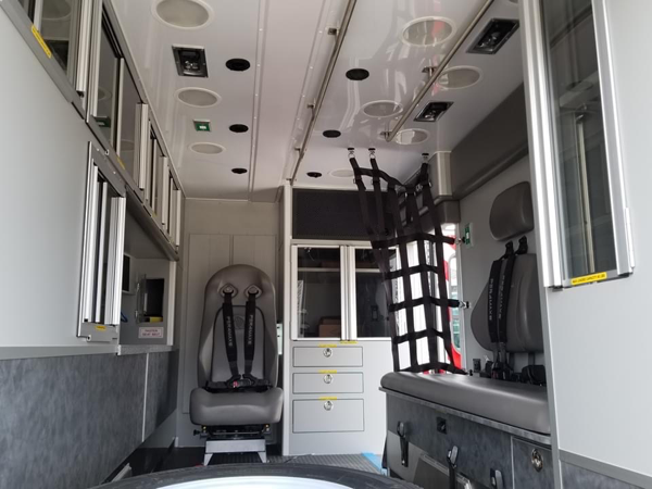 new Ford/Wheeled Coach Type I ambulance
