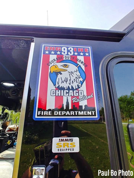 Chicago FD Engine 93 decal