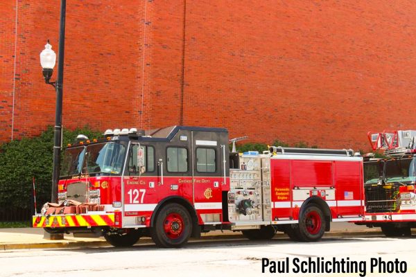 2020 E-ONE Cyclone fire engine in Chicago