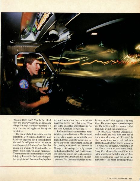 Chicago Magazine October 1989