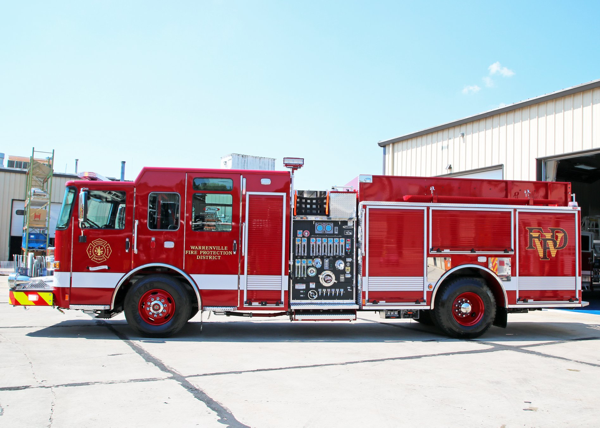 Warrenville FPD fire engine