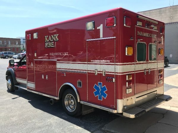 Kankakee FD 2008 Ford Type 1 ambulance for sale