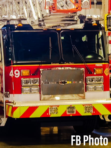 new E-ONE aerial ladder truck in Chicago