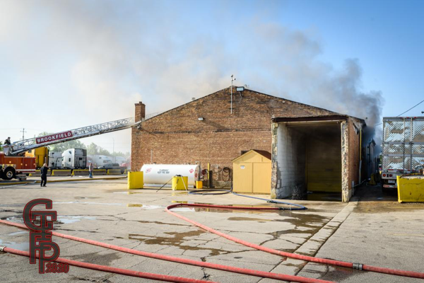 commercial building fire in McCook 5-24-20