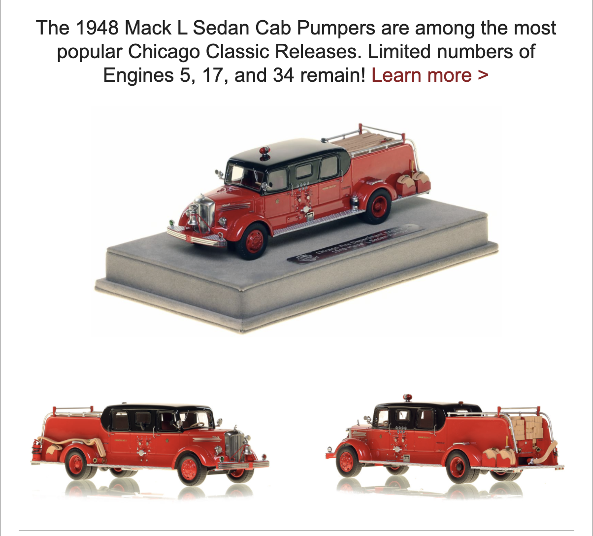 Fire Replicas Museum Grade Models