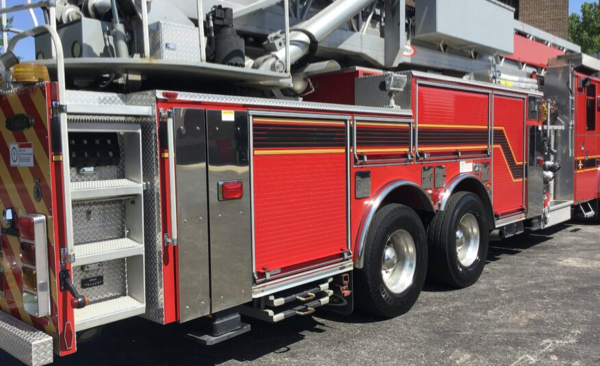 former Orland FPD tower ladder for sale