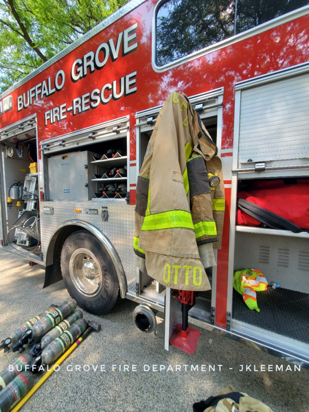 Firefighters battled a 2-Alarm house fire at 25 Dellmont Court in Buffalo Grove 8/26/2