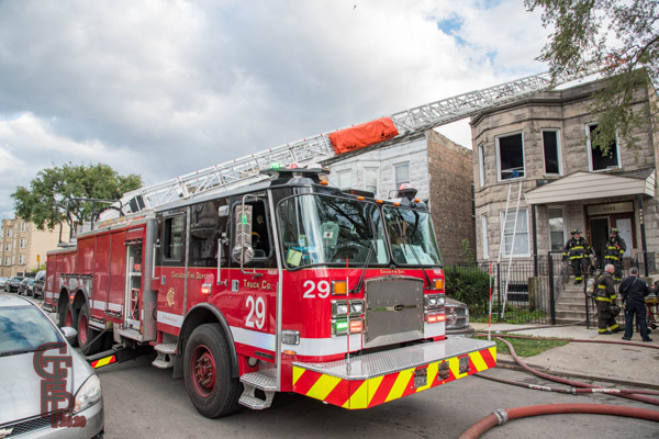 new E-ONE ladder truck in Chicago