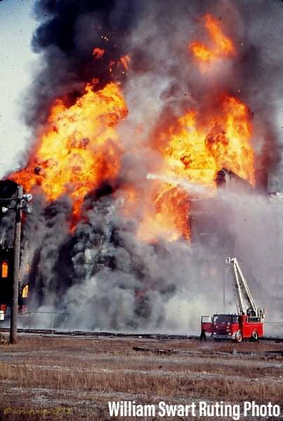 5-11 Alarm fire in Chicago 2-17-74