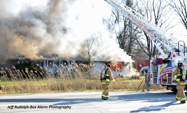 house destroyed by fire in Beach Park IL