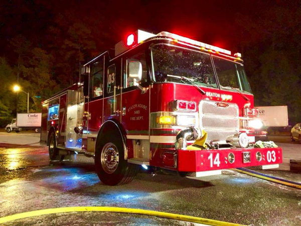 Staton House Fire and Rescue Department, Inc. Engine 1403 was formerly owned by the Frankfort FPD in Illinois