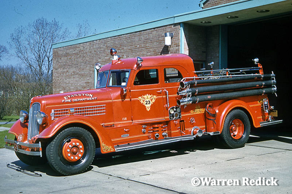 Evanston Fire Department history