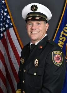 Evanston Fire Department Deputy Chief Paul Polep