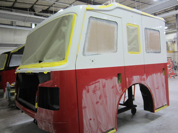 fire engine being built for the Sycamore FPD