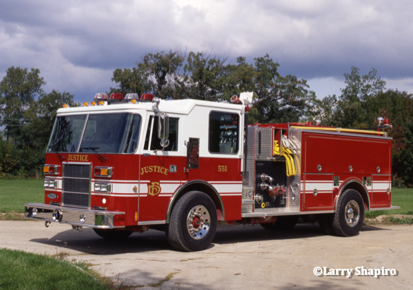 1993 Pierce Dash fire engine after delivery #larryshapiro