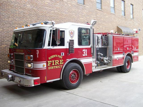 1993 Pierce Dash fire engine