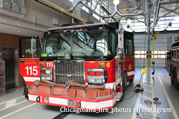 Chicago FD Engine 115 in quarters
