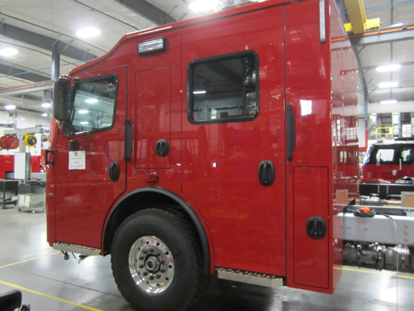 Rosenbauer fire truck being built for the Northwest Homer FPD