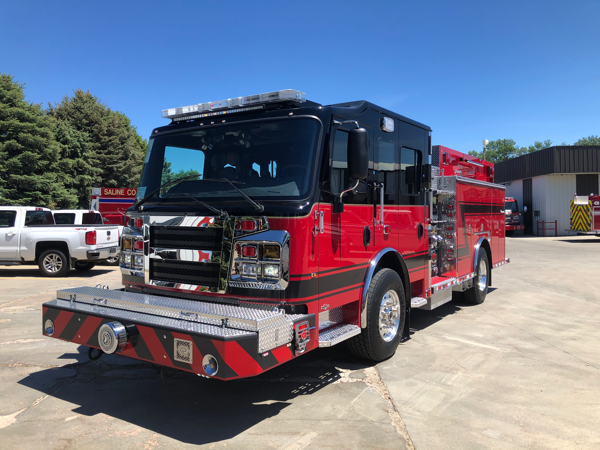 New Rosenbauer Warrior fire engine
