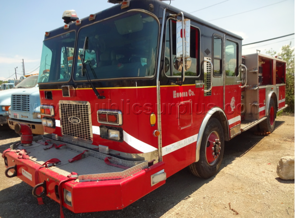 Former Chicago fire engine for sale as surplus