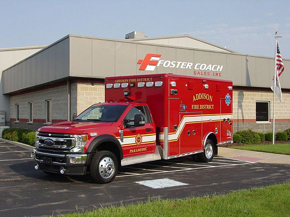 New ambulance for the Addison Fire District