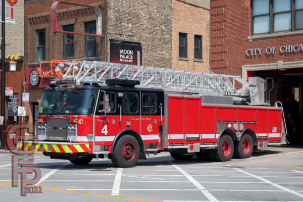 2020 E-ONE Cyclone 100' rear mount aerial ladder truck