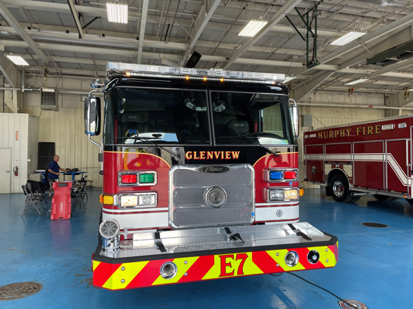 Pierce Arrow XT fire engine for Glenview Illinois